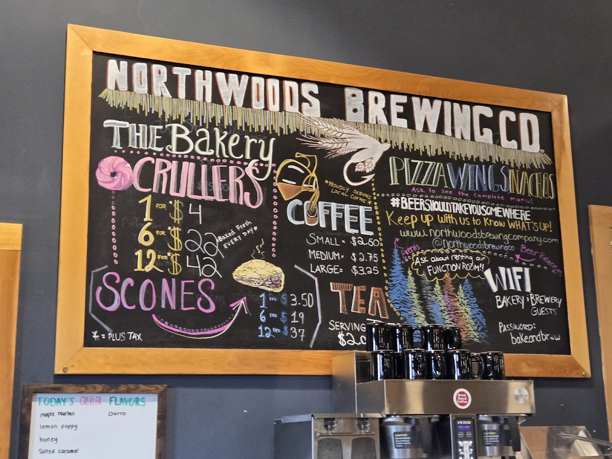 Menu The Original Johnson's Dairy Bar At Northwoods Brewing Company-5