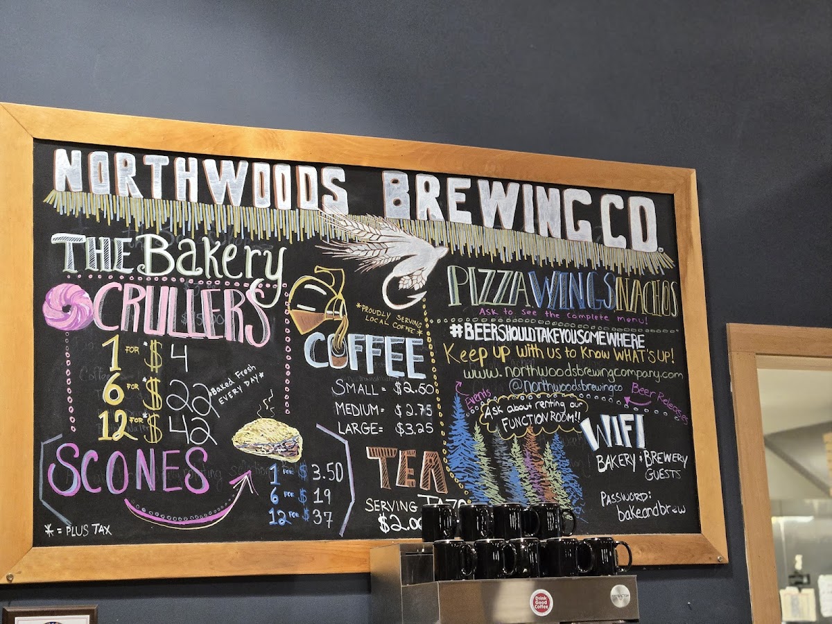 Menu The Original Johnson's Dairy Bar At Northwoods Brewing Company-7